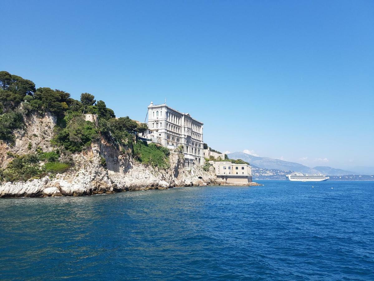 Plein Coeur De Monaco, A 300 Metres A Pied Du Port De Monaco, 4 Pieces Dans Des Escaliers Vue Mer Exceptionnelle Eksteriør billede